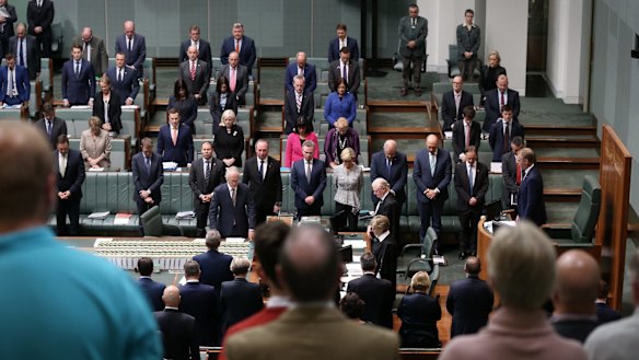 The Parliament stood to pay respect to the victims of the Manchester terrorist attack on Tuesday. 