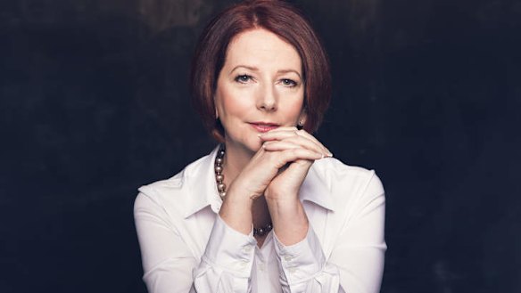 "You can be yourself as prime minister, but always with a bit of padding on" … Julia Gillard, Australia's first female PM.