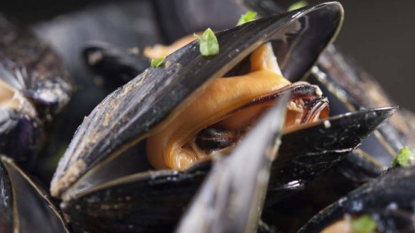 Sea change: Black mussels are the key ingredient for Bryan Martin's cavatelli con fagioli.