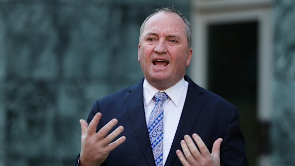 "They’re not going to be happy until they’ve closed down the live sheep trade, the live cattle trade, the live goat trade...": Barnaby Joyce.