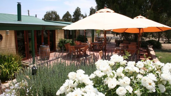 Unique location: The Smokehouse Cafe is set in a gorgeous rural Australian garden.