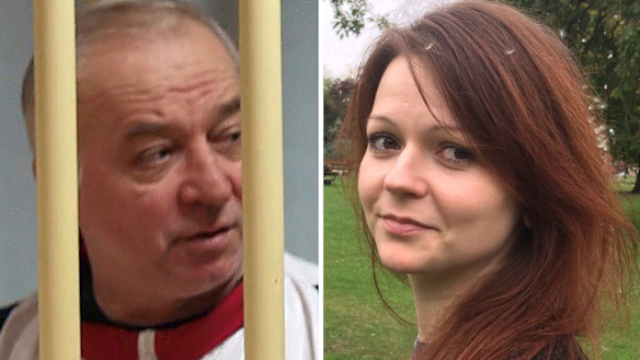 Poisoned: Russian ex-spy Sergei Skripal, 66, and his daughter Yulia Skripal, 33.