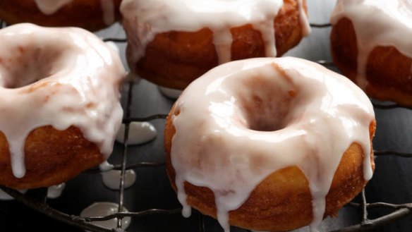 Italian potato doughnuts with tangy lemon icing.