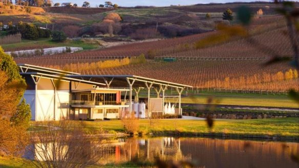 Beyond the bottle: Fly-fishing is on the wine list at Josef Chromy Wines in Tasmania.