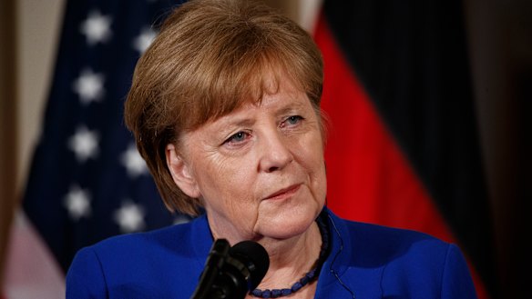 German Chancellor Angela Merkel