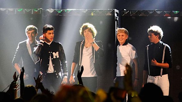 Huge following ... One Direction.