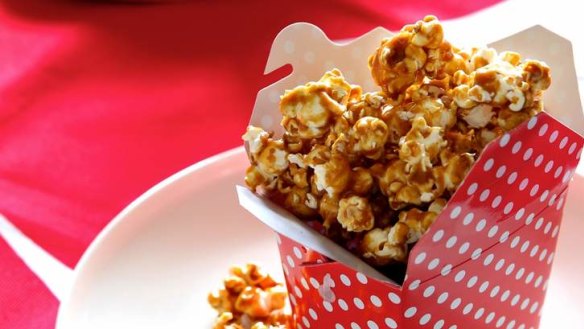 Salty sweet sensation: Caramel popcorn.