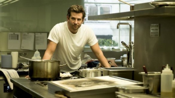 Bradley Cooper plays a chef on a mission to secure a third Michelin star in the movie Burnt.