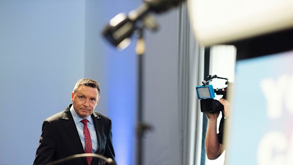 "No" spokesman Lyle Shelton in Sydney on Wednesday. 