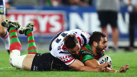 Point scorer: South Sydney's Greg Inglis.