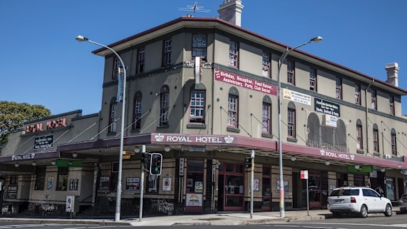 Part of Justin Hemmes' pub stable now: The Royal Hotel on Bondi Road was established in 1904 and hosted the first meeting of the Bondi Lifesaving Club three years later.