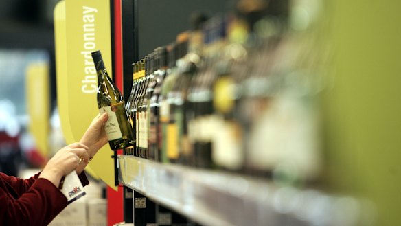 Hitting the bottle-o.