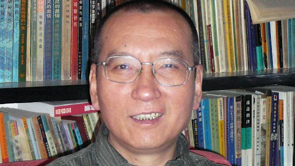 Chinese dissident, Nobel laureate Liu Xiaobo in China in 2008.