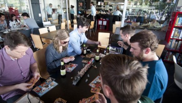 Brisbane's new board game cafe-bar Club Sosay.