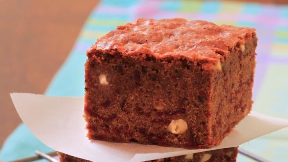 Beetroot brownies.