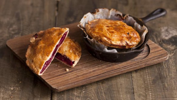 Spanish style ... Basque cherry pie.