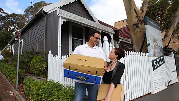 Rush to move into new homes before the big day