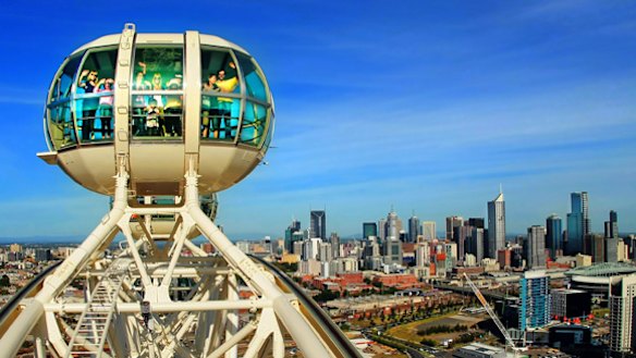 Southern Star Observation Wheel has stopped turning.