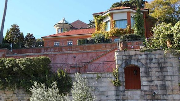 The $32 million Sydney mansion Zeng Qinghong's son owns.