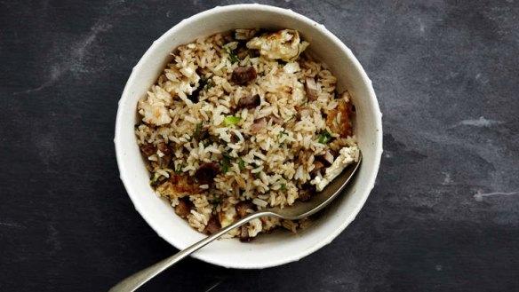 Classic comfort food ... Cold cooked rice is ideal for this dish.
