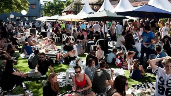 Festive vibe: The good food continues at The James Street Food and Wine Trail.
