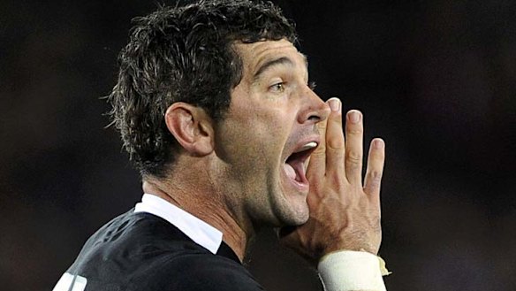 Remarkable comeback ... Stephen Donald of the All Blacks.