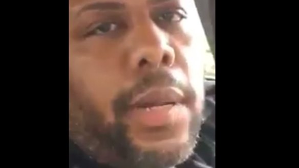 Steve Stephens in a video he posted on Easter Sunday claiming he was on a killing rampage.