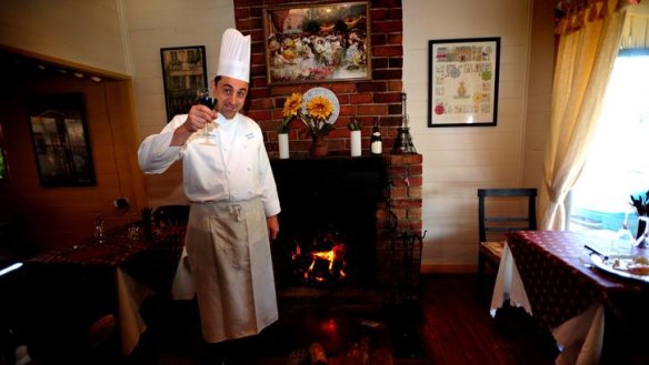 Chef Christophe Gregoire from Les Tres Bon.