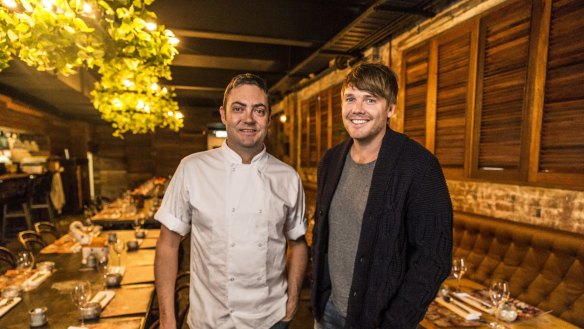 Longtime chef Ben Bertai and owner Tyron Simon.