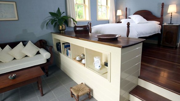 Five-star barn ... inside the rooms.