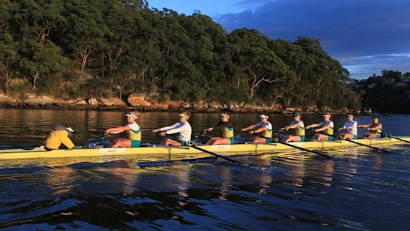 Rowing team Australia's biggest