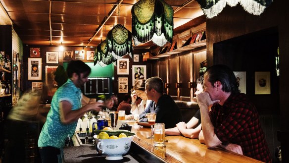 There's a lot I dig at this long and narrow small bar from Jon Ruttan​ and his partner Orlan Erin Raleigh; a Primal Scream and 