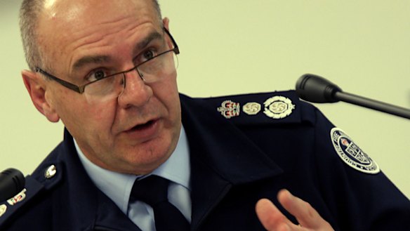 CFA chief officer Russell Rees gives evidence at the Victorian Bushfires Royal Commission.