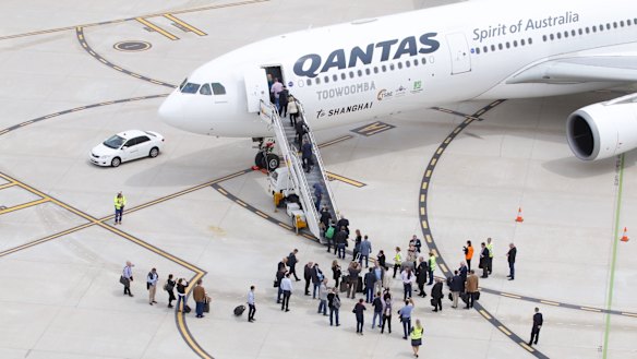 Qantas flies several routes into China, which is forecast to become the world's biggest aviation market by 2022. 