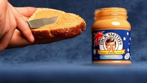 Products such as Dick Smith's peanut butter should be placed in an Australian-only supermarket aisle according to some farmers.