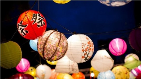 Annual highlight: Lanterns light up the Night Noodle Markets.