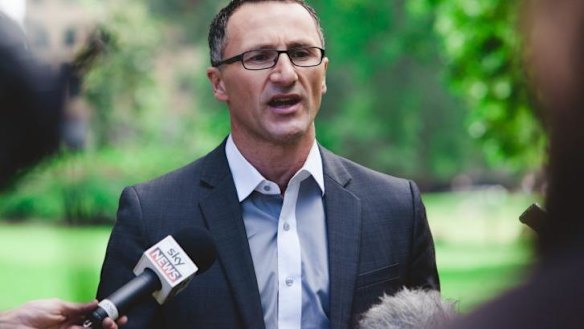 Ebola mission: Greens senator Dr Richard di Natale.