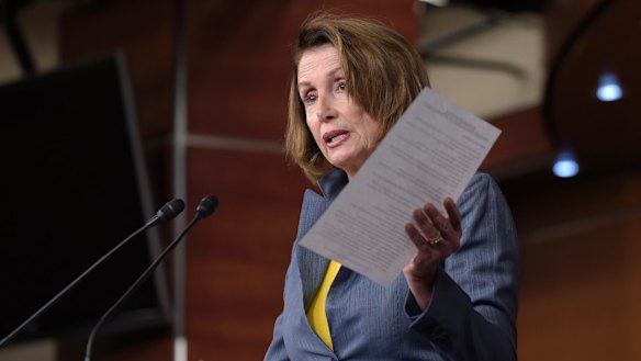 House Democratic leader Nancy Pelosi called it a "lose-lose" situation for America.