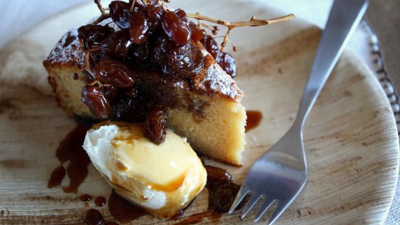 More please: A very grown-up sticky toffee pudding.