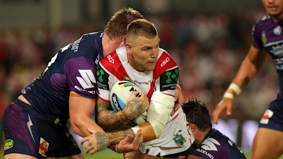 Centre of attention: Josh Dugan