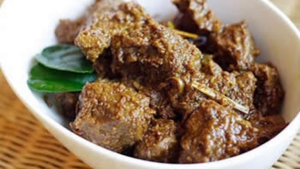Beef rendang