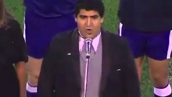 Botched performance: Marcelo Zelada.