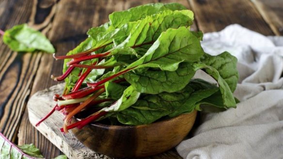 Plant your chard and other leafy greens at this time of year.