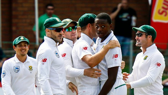 Charged again: Kagiso Rabada.