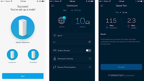 The app makes it easy to manage your Velop network.