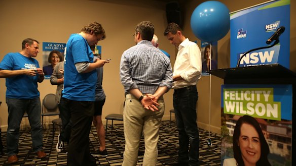 Ms Wilson scraped home on election night despite the controversy. 