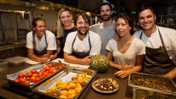 The Noma Australia team including Rene Redzepi (front centre).