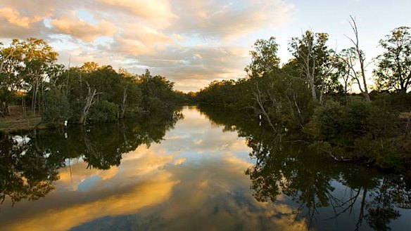 Smorgasbord ... the Goulburn River played host to paddle steamers in the 1880s.