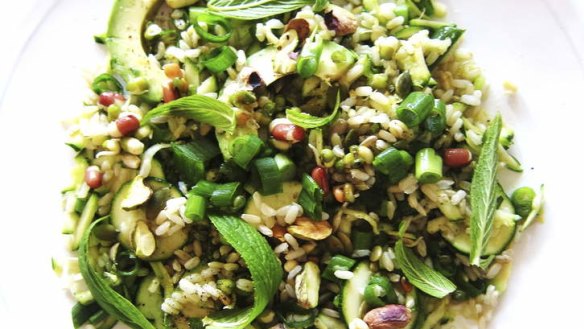 Pick your favourite grain or pulse and make this a high-rotation lunch recipe.