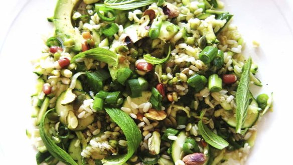 Pick your favourite grain or pulse and make this a high-rotation lunch recipe.